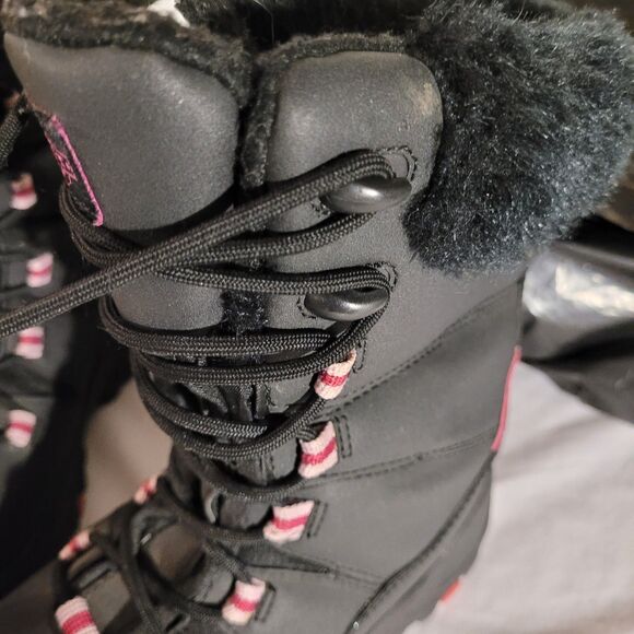 Wmns Quest Black/purple Thinsulate Snow Boots Sz 8 - Picture 11 of 11